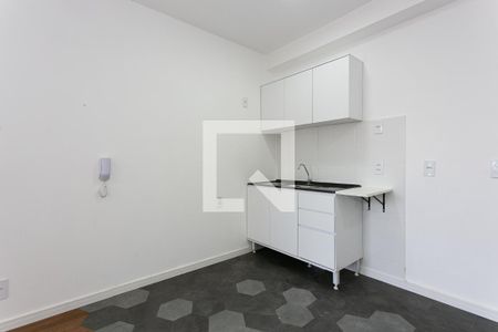 Cozinha de apartamento à venda com 1 quarto, 27m² em Tatuapé, São Paulo