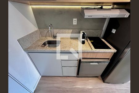 Cozinha de kitnet/studio à venda com 0 quarto, 24m² em Brooklin, São Paulo