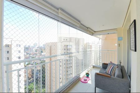 Varanda da Sala de apartamento à venda com 3 quartos, 114m² em Vila Santo Antonio, Guarulhos