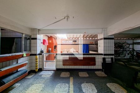 Área comum - Churrasqueira de apartamento para alugar com 1 quarto, 64m² em Vila Assuncao, Praia Grande