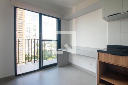 Sala de apartamento para alugar com 1 quarto, 29m² em Campo Belo, São Paulo
