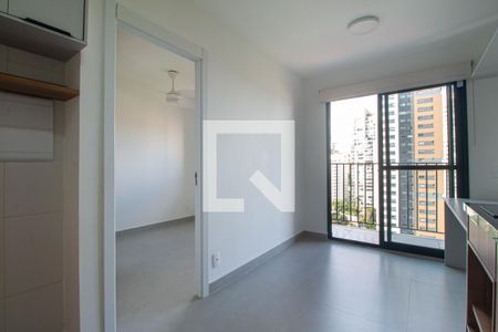 Sala de apartamento para alugar com 1 quarto, 29m² em Campo Belo, São Paulo