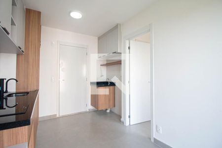 Cozinha de apartamento para alugar com 1 quarto, 29m² em Campo Belo, São Paulo