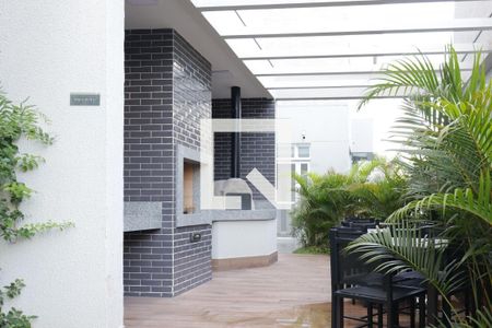 Área comum - Churrasqueira 2 de apartamento à venda com 1 quarto, 43m² em Moema, São Paulo