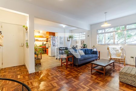 Sala de apartamento à venda com 2 quartos, 83m² em Pinheiros, São Paulo