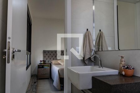 Banheiro do Quarto 1 de apartamento à venda com 3 quartos, 67m² em Nova Granada, Belo Horizonte