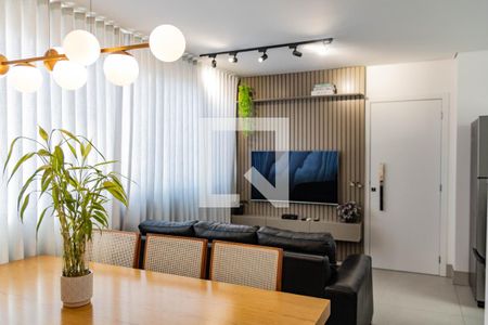 Sala de apartamento à venda com 3 quartos, 67m² em Nova Granada, Belo Horizonte