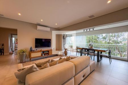 Sala de apartamento para alugar com 3 quartos, 127m² em Centro, São Bernardo do Campo