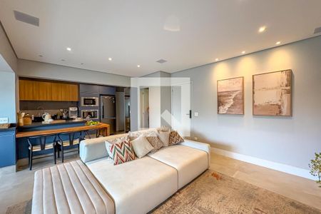 Sala de apartamento para alugar com 3 quartos, 127m² em Centro, São Bernardo do Campo