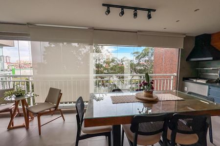 Varanda Gourmet de apartamento para alugar com 3 quartos, 127m² em Centro, São Bernardo do Campo