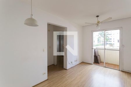 Sala de apartamento à venda com 1 quarto, 46m² em Indianópolis, São Paulo
