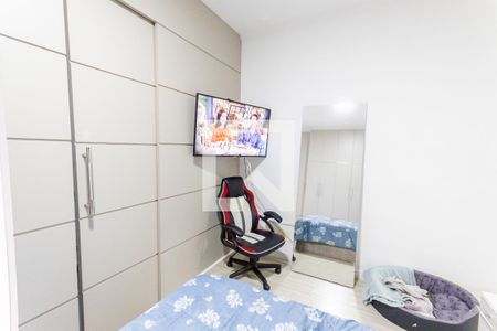 Suíte de apartamento à venda com 2 quartos, 55m² em Vila Curuçá, Santo André