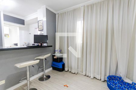 Sala de apartamento à venda com 2 quartos, 55m² em Vila Curuçá, Santo André