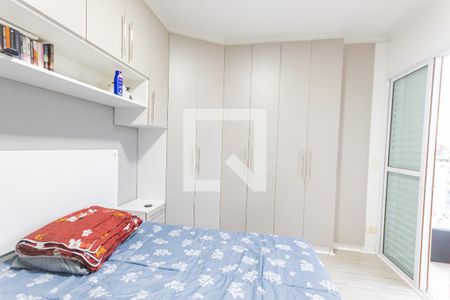 Suíte de apartamento à venda com 2 quartos, 55m² em Vila Curuçá, Santo André