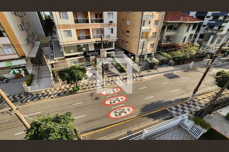 Vista da Sala de apartamento para alugar com 3 quartos, 154m² em Boqueirão, Santos