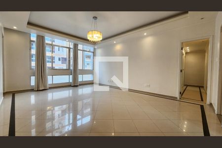Sala de apartamento para alugar com 3 quartos, 154m² em Boqueirão, Santos