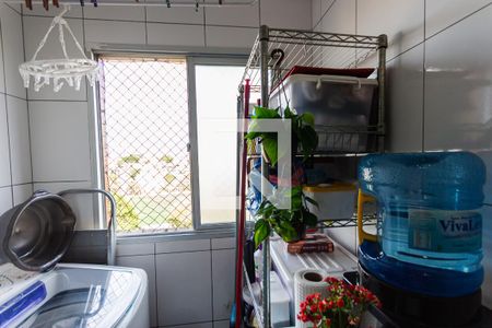 Área de Serviço de apartamento à venda com 2 quartos, 53m² em Parque das Nações, Santo André