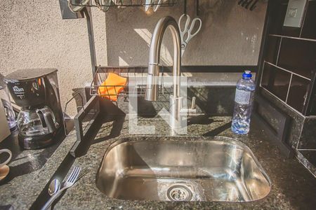 Cozinha de kitnet/studio à venda com 1 quarto, 32m² em Vila Clementino, São Paulo