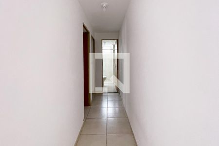 Corredor para os Quartos de apartamento à venda com 2 quartos, 60m² em Santa Terezinha, São Bernardo do Campo