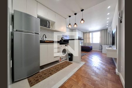 Cozinha de apartamento à venda com 1 quarto, 35m² em Centro, Rio de Janeiro