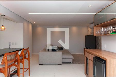 Sala de apartamento para alugar com 3 quartos, 110m² em Parque Industrial Tomas Edson, São Paulo