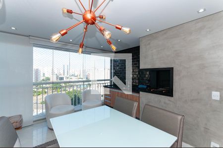 Varanda Gourmet de apartamento para alugar com 3 quartos, 110m² em Parque Industrial Tomas Edson, São Paulo