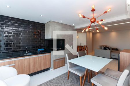 Varanda Gourmet de apartamento para alugar com 3 quartos, 110m² em Parque Industrial Tomas Edson, São Paulo