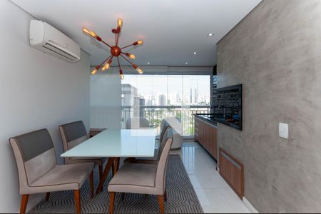 Varanda Gourmet de apartamento para alugar com 3 quartos, 110m² em Parque Industrial Tomas Edson, São Paulo