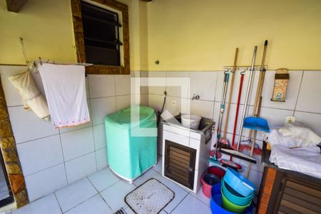 Área de Serviço de casa de condomínio à venda com 5 quartos, 243m² em Del Castilho, Rio de Janeiro
