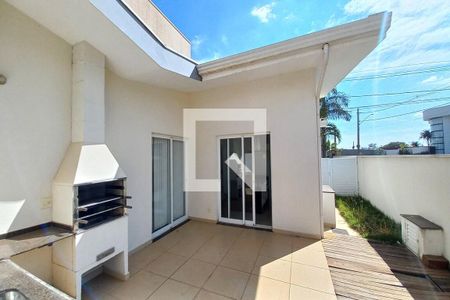 Área comum - Churrasqueira de casa de condomínio para alugar com 3 quartos, 190m² em Swiss Park, Campinas