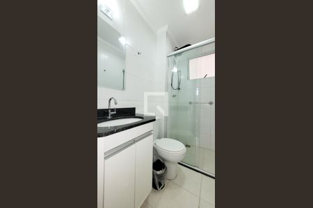 Banheiro de apartamento para alugar com 2 quartos, 65m² em Mansões Santo Antônio, Campinas