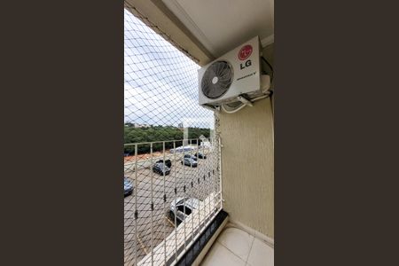 Varanda da Sala de apartamento para alugar com 2 quartos, 65m² em Mansões Santo Antônio, Campinas