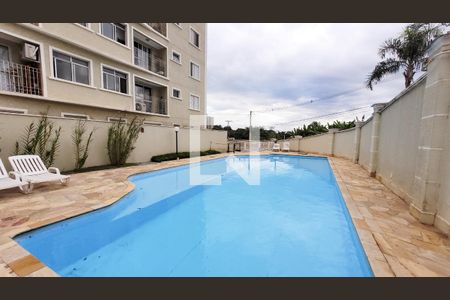 Área comum - Piscina de apartamento para alugar com 2 quartos, 65m² em Mansões Santo Antônio, Campinas