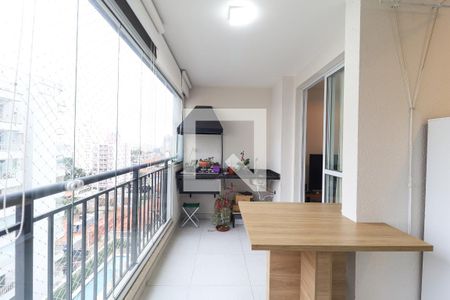 Varanda da Sala de apartamento à venda com 2 quartos, 60m² em Vila Mazzei, São Paulo