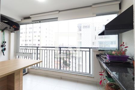 Varanda da Sala de apartamento à venda com 2 quartos, 60m² em Vila Mazzei, São Paulo