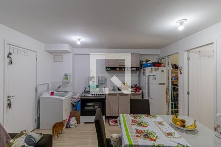 Sala/Cozinha de apartamento à venda com 2 quartos, 39m² em Vila Buenos Aires, São Paulo