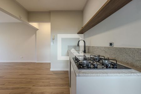 Cozinha de apartamento à venda com 1 quarto, 51m² em Brooklin Novo, São Paulo