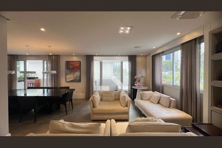 Sala de apartamento à venda com 4 quartos, 221m² em Paraíso, São Paulo