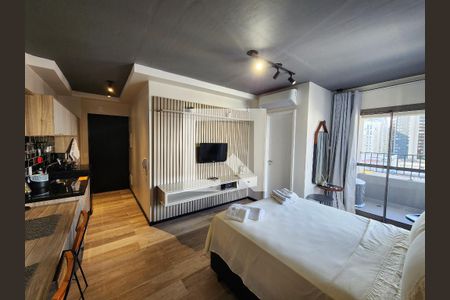Studio de kitnet/studio para alugar com 1 quarto, 30m² em Indianópolis, São Paulo