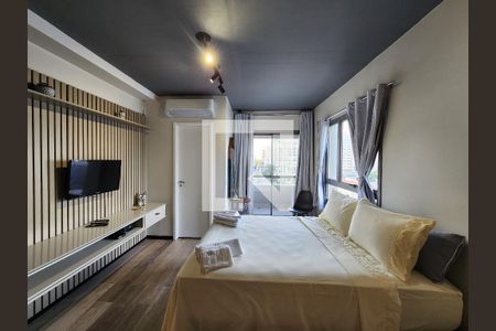 Studio de kitnet/studio para alugar com 1 quarto, 30m² em Indianópolis, São Paulo