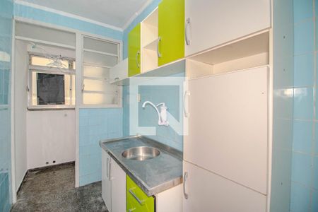 Cozinha e Área de Serviço de apartamento para alugar com 1 quarto, 38m² em Vila Ipiranga, Porto Alegre