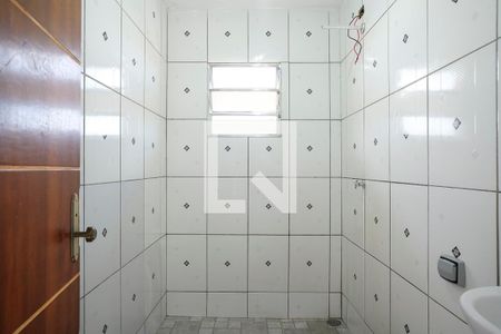 Banheiro de casa para alugar com 1 quarto, 39m² em Nova Gerti, São Caetano do Sul