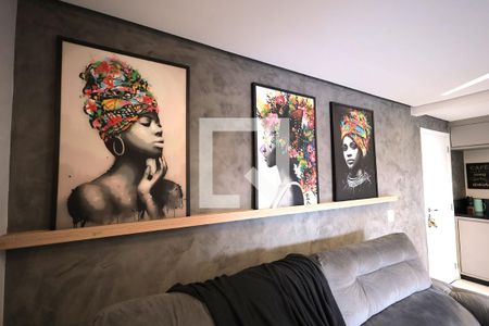 Sala de apartamento à venda com 2 quartos, 61m² em Silveira, Santo André