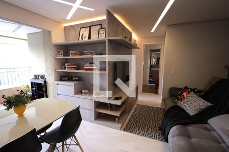 Sala de apartamento à venda com 2 quartos, 61m² em Silveira, Santo André