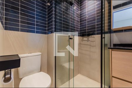 Banheiro de apartamento para alugar com 1 quarto, 31m² em Vila Dom Pedro I, São Paulo
