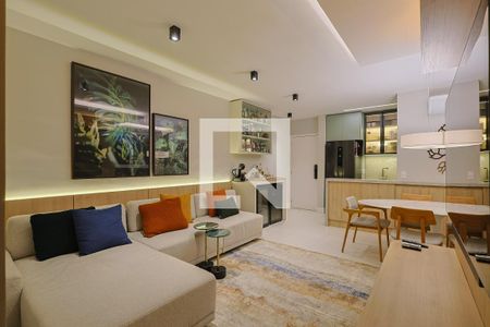 Sala de apartamento à venda com 3 quartos, 70m² em Jaraguá, Belo Horizonte