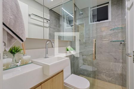 Banheiro de apartamento para alugar com 3 quartos, 70m² em Jaraguá, Belo Horizonte