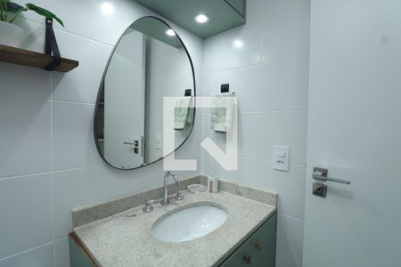 Banheiro de apartamento para alugar com 1 quarto, 27m² em Tucuruvi, São Paulo