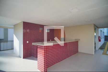 Área comum - Churrasqueira de apartamento para alugar com 2 quartos, 40m² em Rondônia, Novo Hamburgo