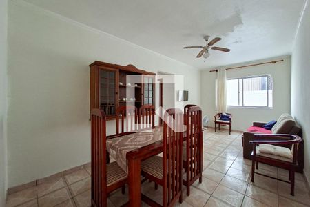 Sala de apartamento para alugar com 1 quarto, 50m² em Guilhermina, Praia Grande
